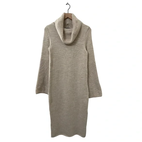 asos midi sweater dress ASOS New Look Black Ribbed Turtle Neck Midi Sweater Winter Dress